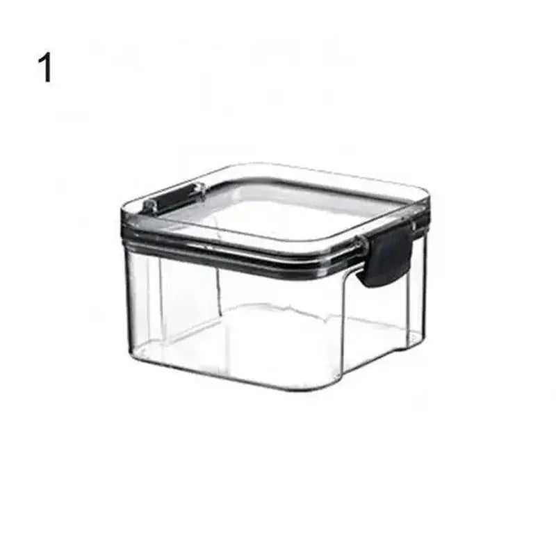 Multipurpose Food Storage Containers Set - Clear Jars with Lids for Cereal, Candy, and Dry Goods