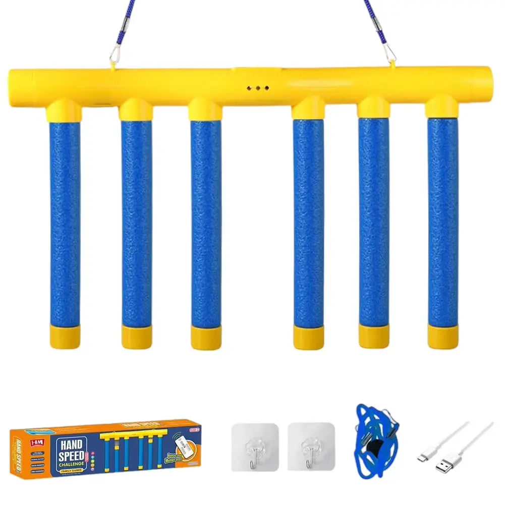 Challenge Falling Sticks Game USB Charging Kids Stick Catching Toy Stick Reflex Challenge Game for Training Reaction Ability