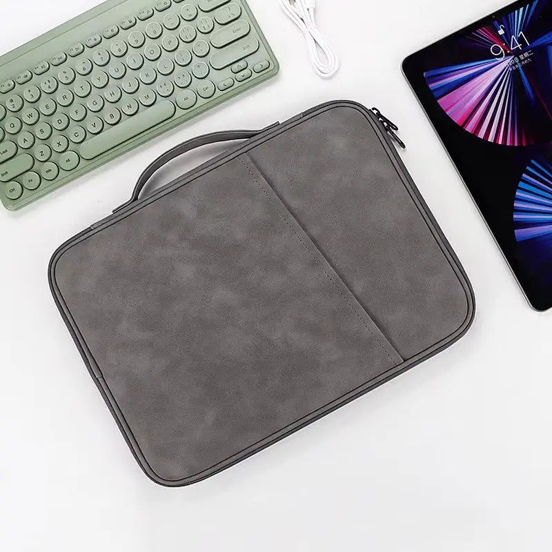 Storage Bag  Minibook X Tablet Latptop Carry Case Waterproof Sleeve Handle Zip Pouch for Cable Mouse Keyboard