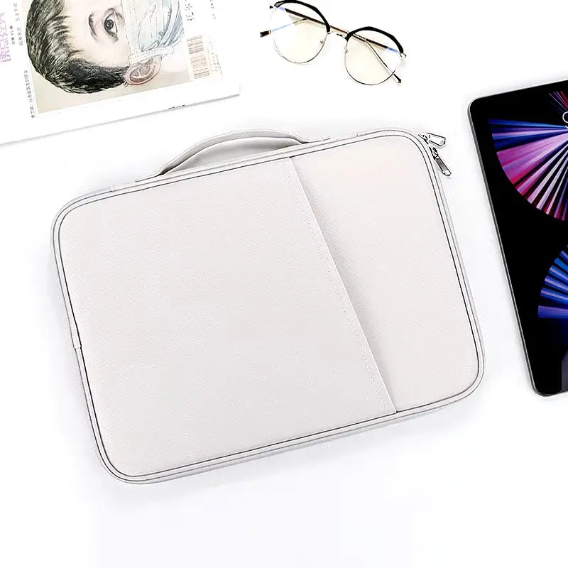 Storage Bag  Minibook X Tablet Latptop Carry Case Waterproof Sleeve Handle Zip Pouch for Cable Mouse Keyboard